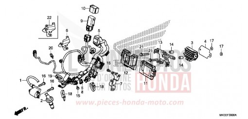WIRE HARNESS CRF450RXK de 2019